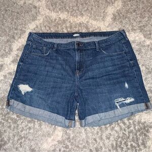 Old Navy Jean shorts size 16 - like new!